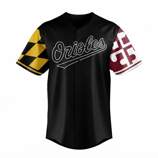 Custom Name - Orioles x Maryland Night 2026 Baseball Jersey - All Size