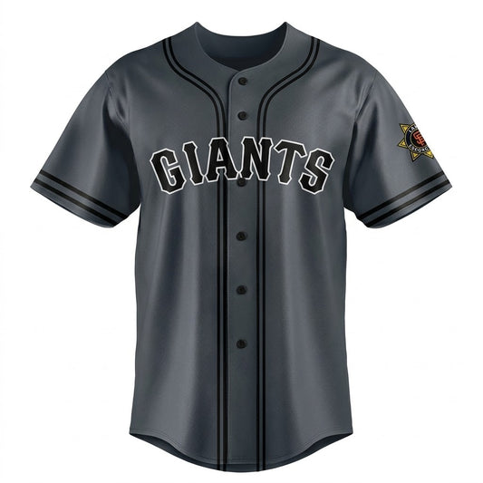 Custom Name - Francisco Giants 2026 Law Enforcement Appreciation Night Baseball Jersey - All Size