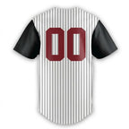 Custom Name - Troy Trojans NCAA College World Series Troymaha Baseball Jersey - All Size
