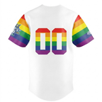 Custom Name - Hartford Yard Goats x Pride Night 2026 Baseball Jersey - All Size