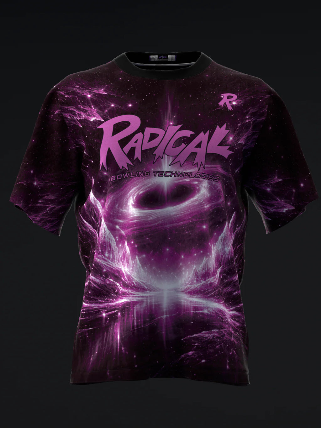 Custom Name - Radical Outer Limits Black Hole Bowling Jersey - All Size