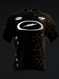 Custom Name - Victoria Varano Glitter Gold Black Bowling Jersey - All Size