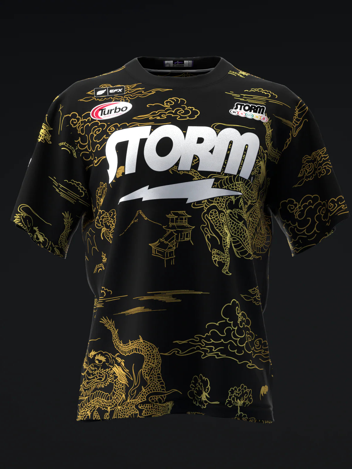 Custom Name - Li Jane Sin 2025 Dragon Sky Bowling Jersey - All Size