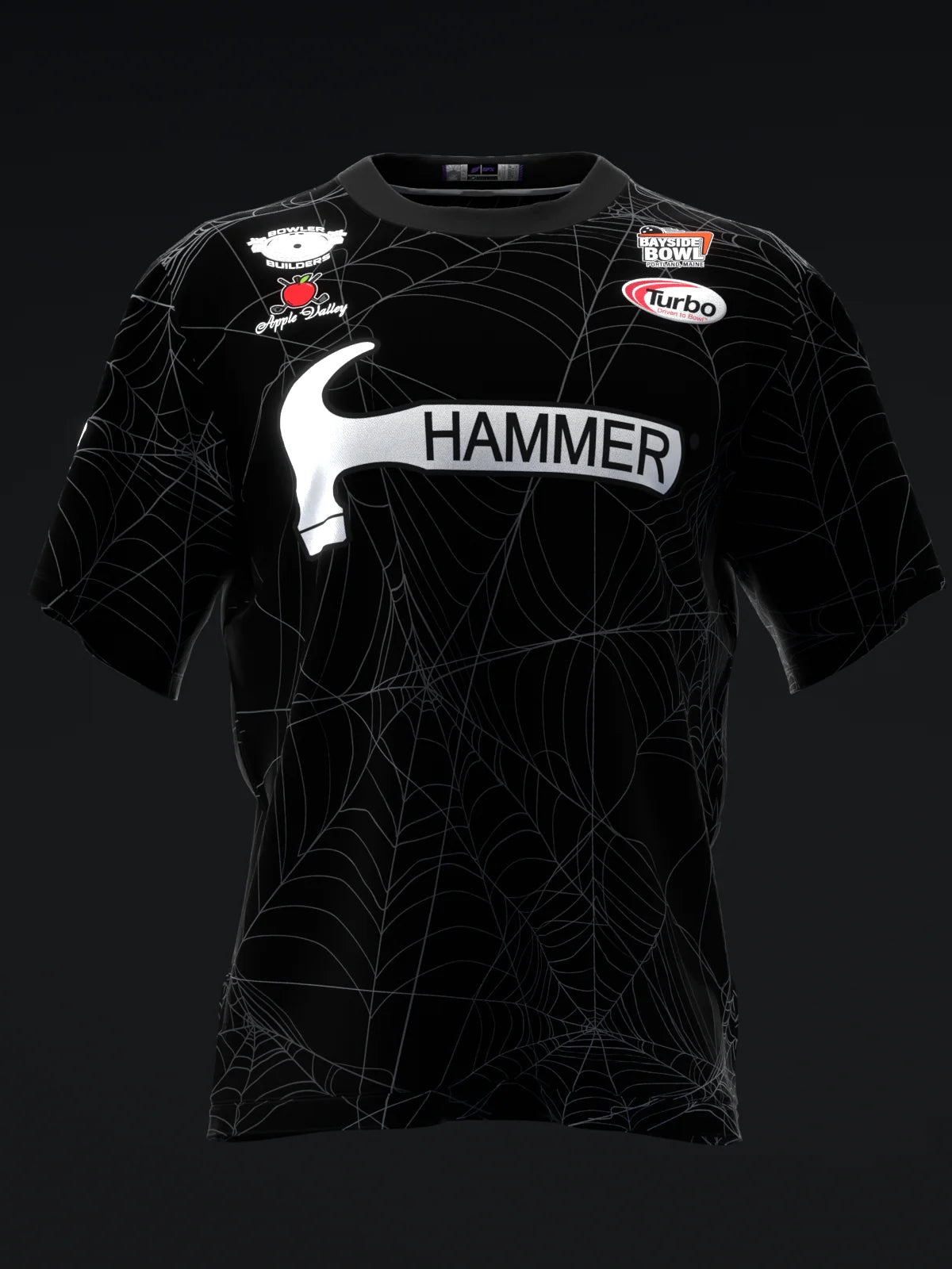 Custom Name - Mallory Clark Spider Webs Bowling Jersey - All Size