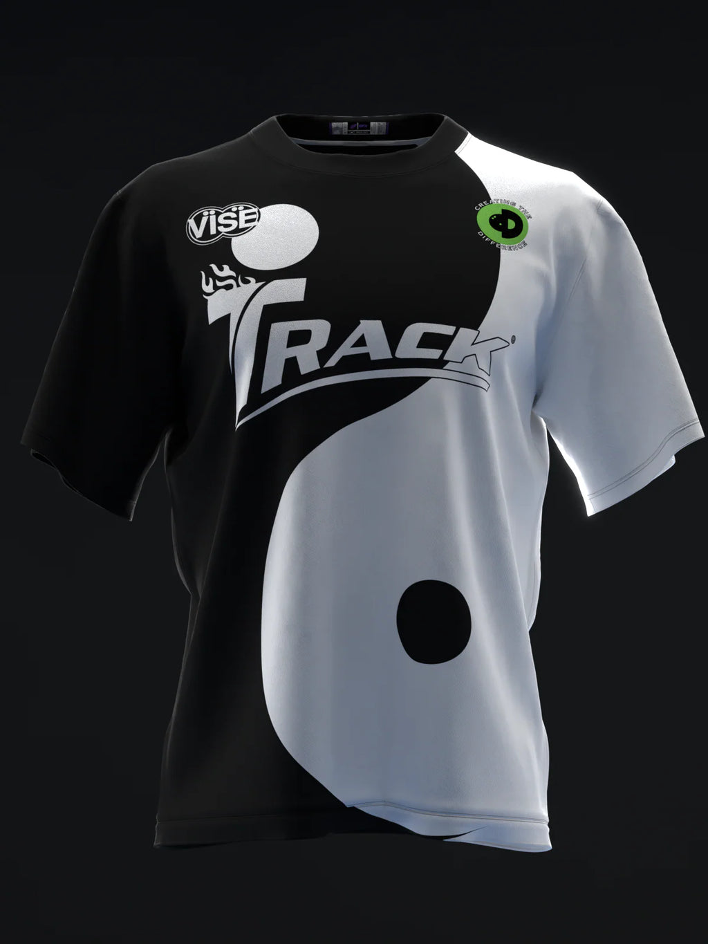 Custom Name - Kim Bolleby Yin Yang Bowling Jersey - All Size