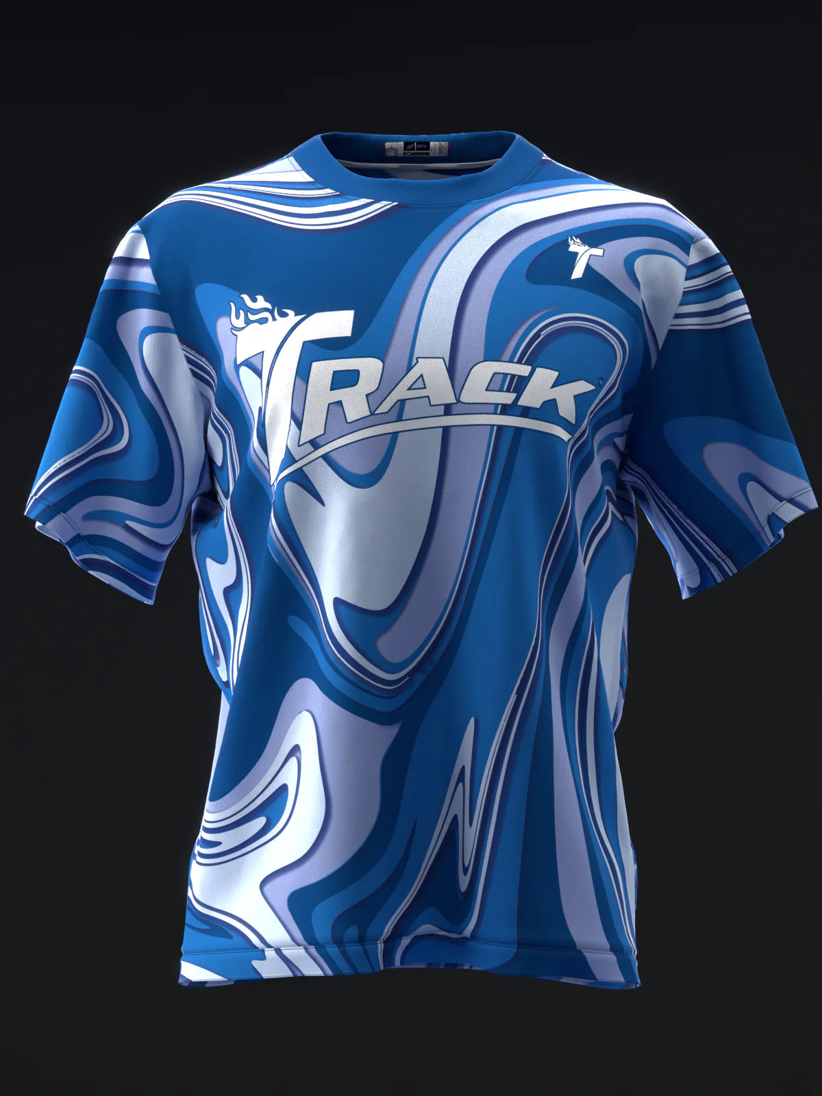 Custom Name - Track Cypher Pearl Bowling Jersey - All Size
