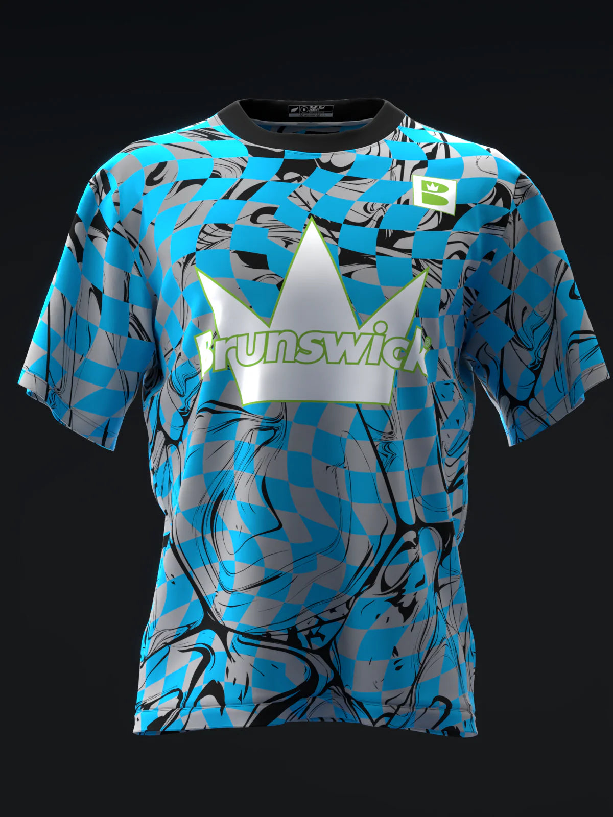 Custom Name - Brunswick Strategy Bowling Jersey - All Size