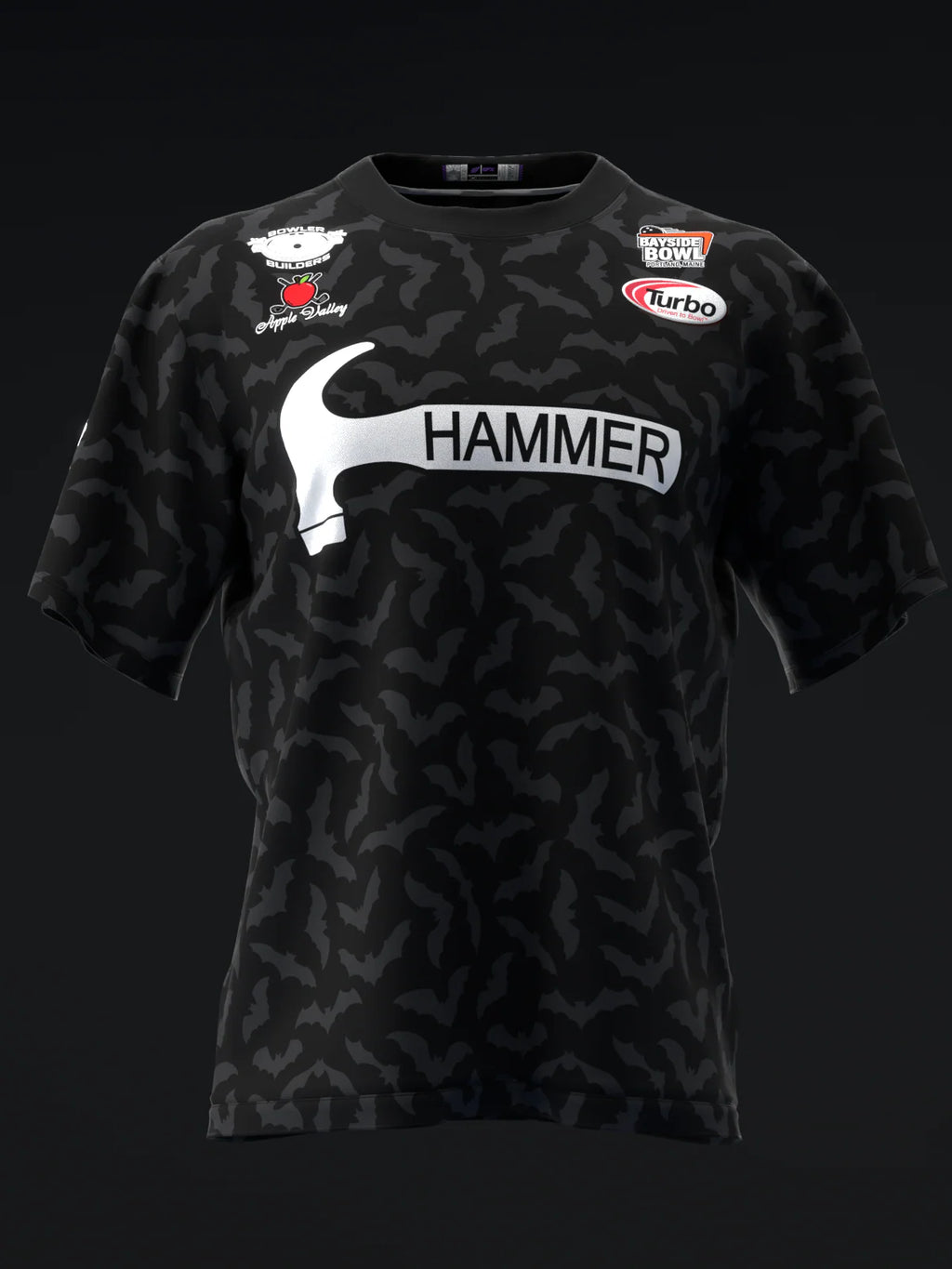 Custom Name - Mallory Clark Bats On Bats Bowling Jersey - All Size