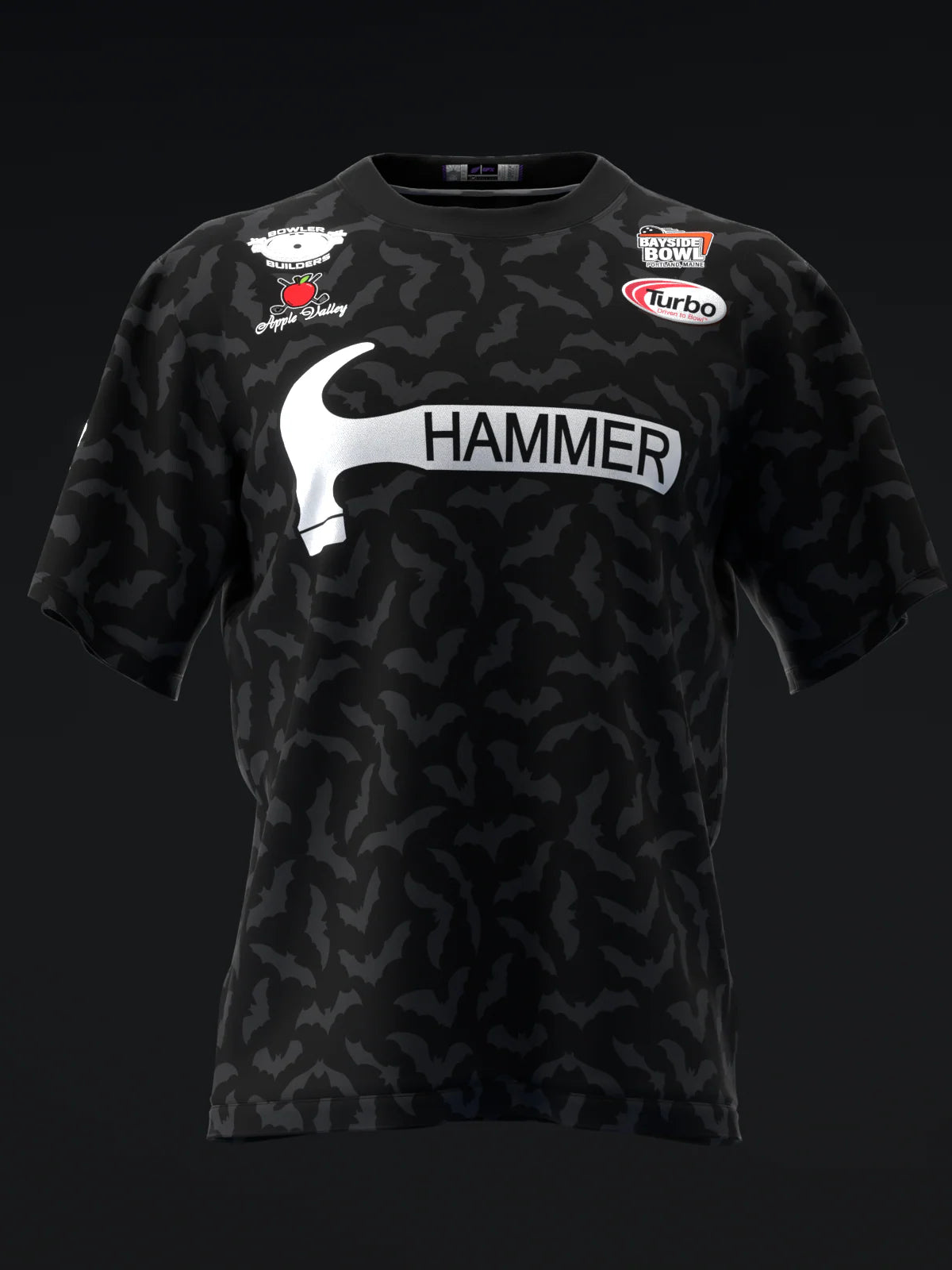 Custom Name - Mallory Clark Bats On Bats Bowling Jersey - All Size