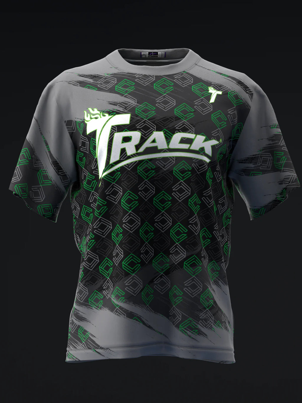 Custom Name - Track Criterion Inverse Bowling Jersey - All Size