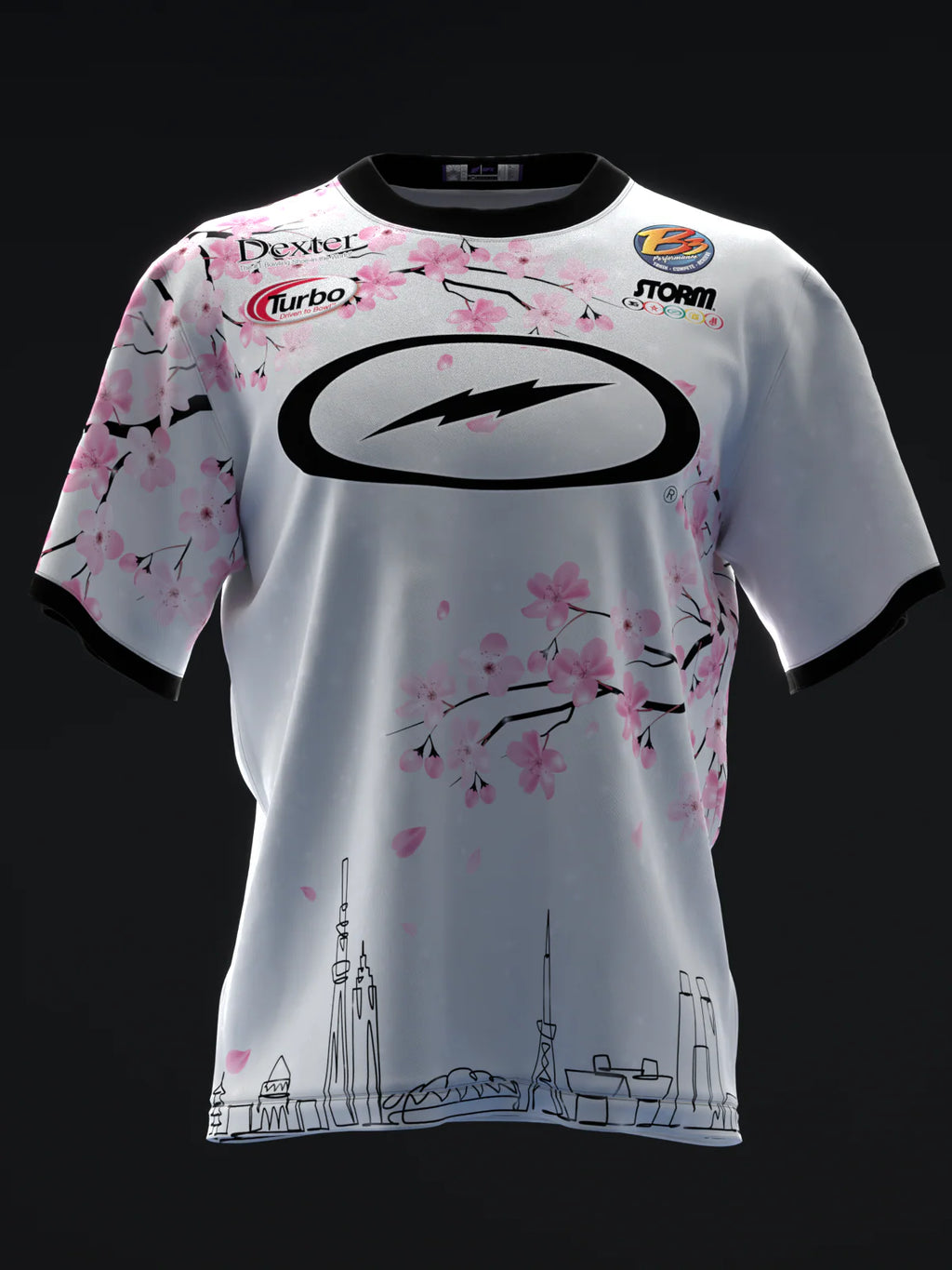 Custom Name - Bryanna Cote 2025 Chapan Silver Pink Bowling Jersey - All Size