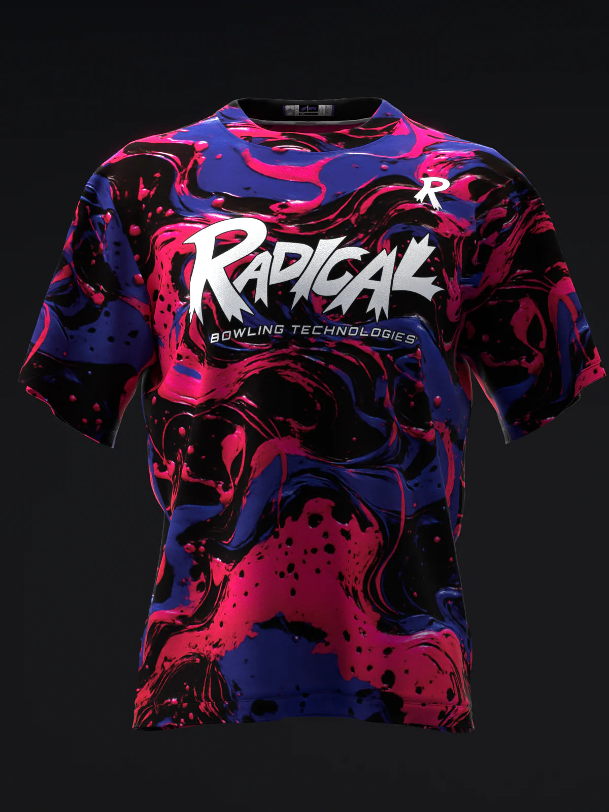 Custom Name - Radical No Doubt Solid Bowling Jersey - All Size