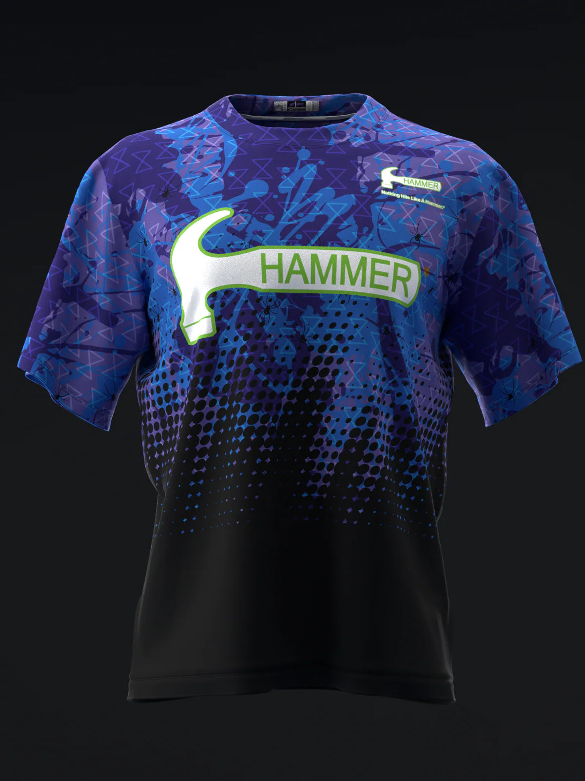 Custom Name - Hammer Black Widow Tour V1 Bowling Jersey - All Size