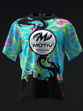 Custom Name - Motiv Evoke Neon Bowling Jersey - All Size