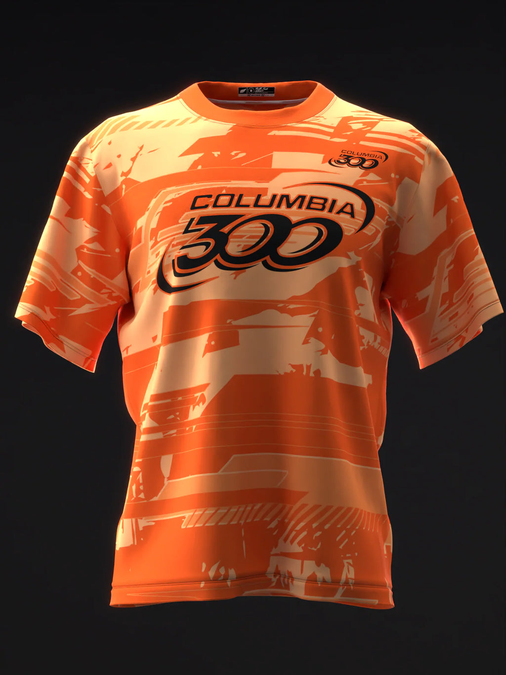 Custom Name - Columbia 300 Piranha Solid Bowling Jersey - All Size