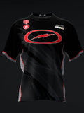Custom Name - Darren Tang 2025 Lightning All Black Cement Bowling Jersey - All Size