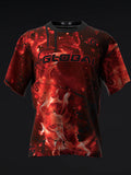 Custom Name - 900 Global Ember Bowling Jersey - All Size