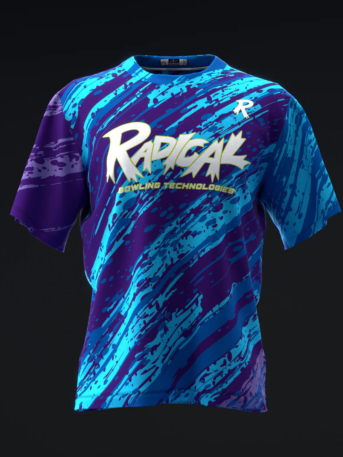 Custom Name - Radical Rattler Big Bite Bowling Jersey - All Size