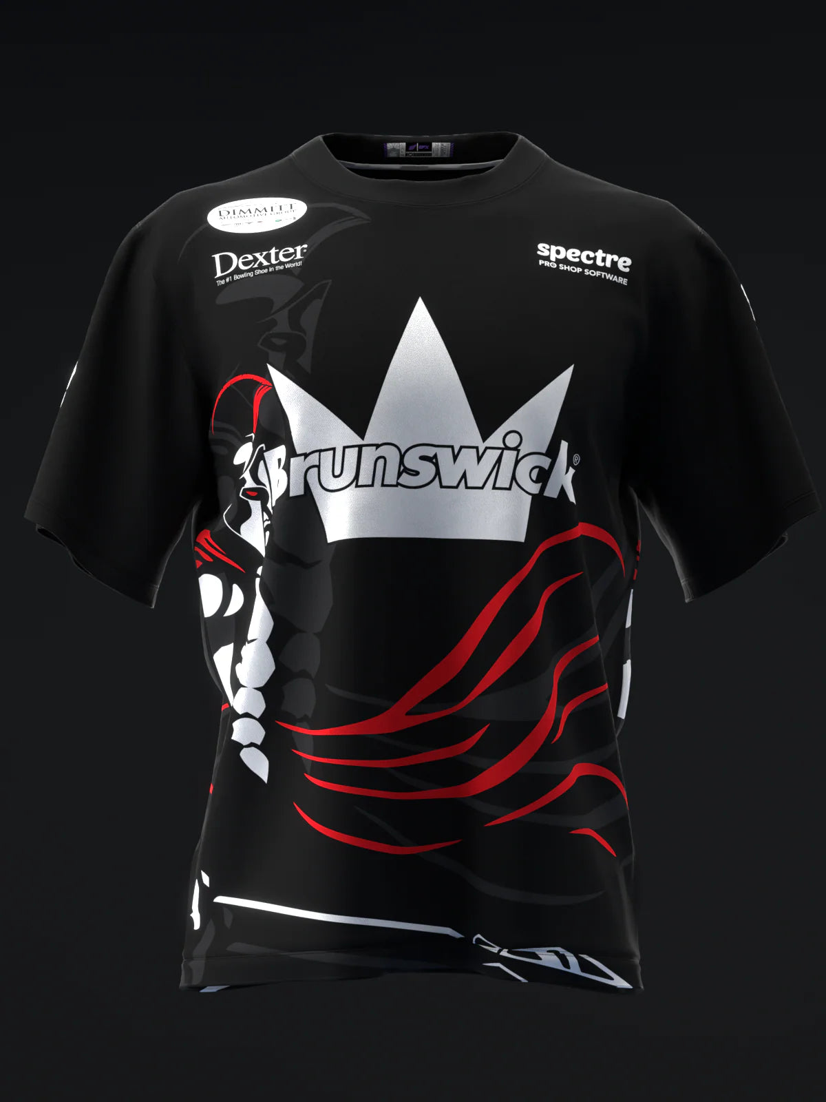 Custom Name - Ashly Galante Spartan Warriors Bowling Jersey - All Size
