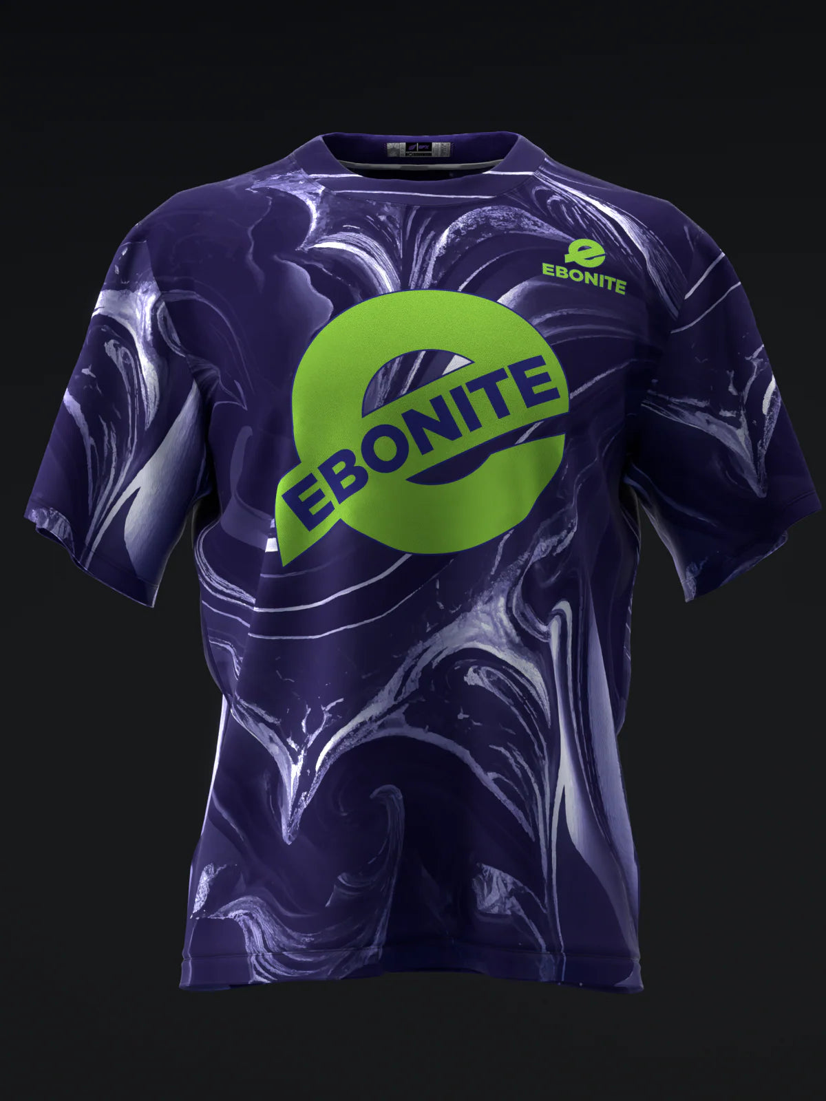 Custom Name - Ebonite Turbo X Bowling Jersey - All Size