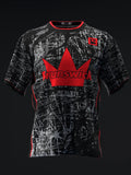 Custom Name - Brunswick Melee Jab Carbon Bowling Jersey - All Size