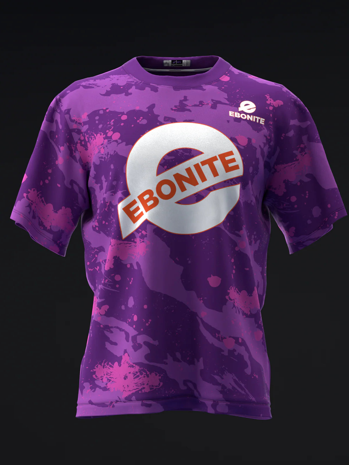 Custom Name - Ebonite Real Time Bowling Jersey - All Size
