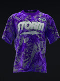 Custom Name - Storm Tropical Surge Pearl Sp Neon Bowling Jersey - All Size