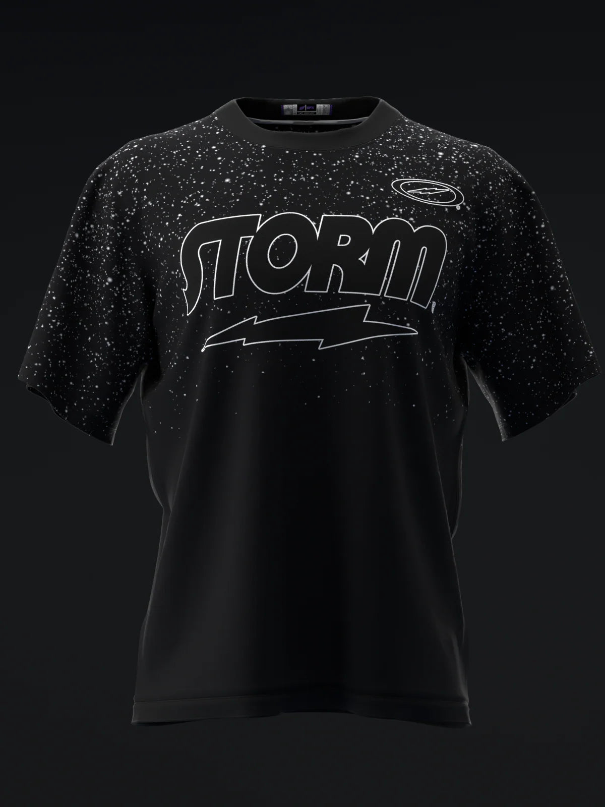 Custom Name - Storm Virtual Energy Blackout Bowling Jersey - All Size