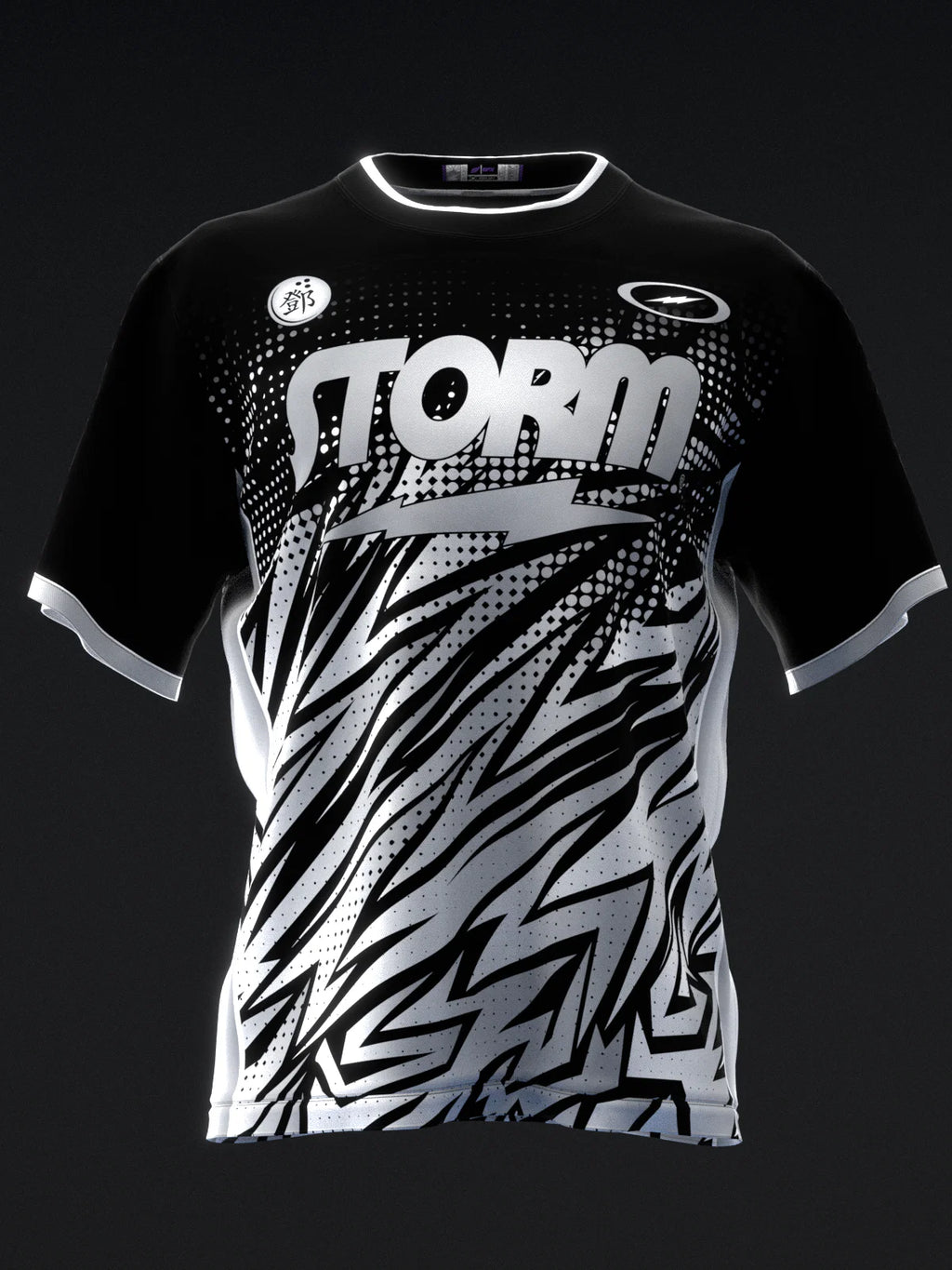 Custom Name - Darren Tang 2024 Colorway Black Silver Bowling Jersey - All Size