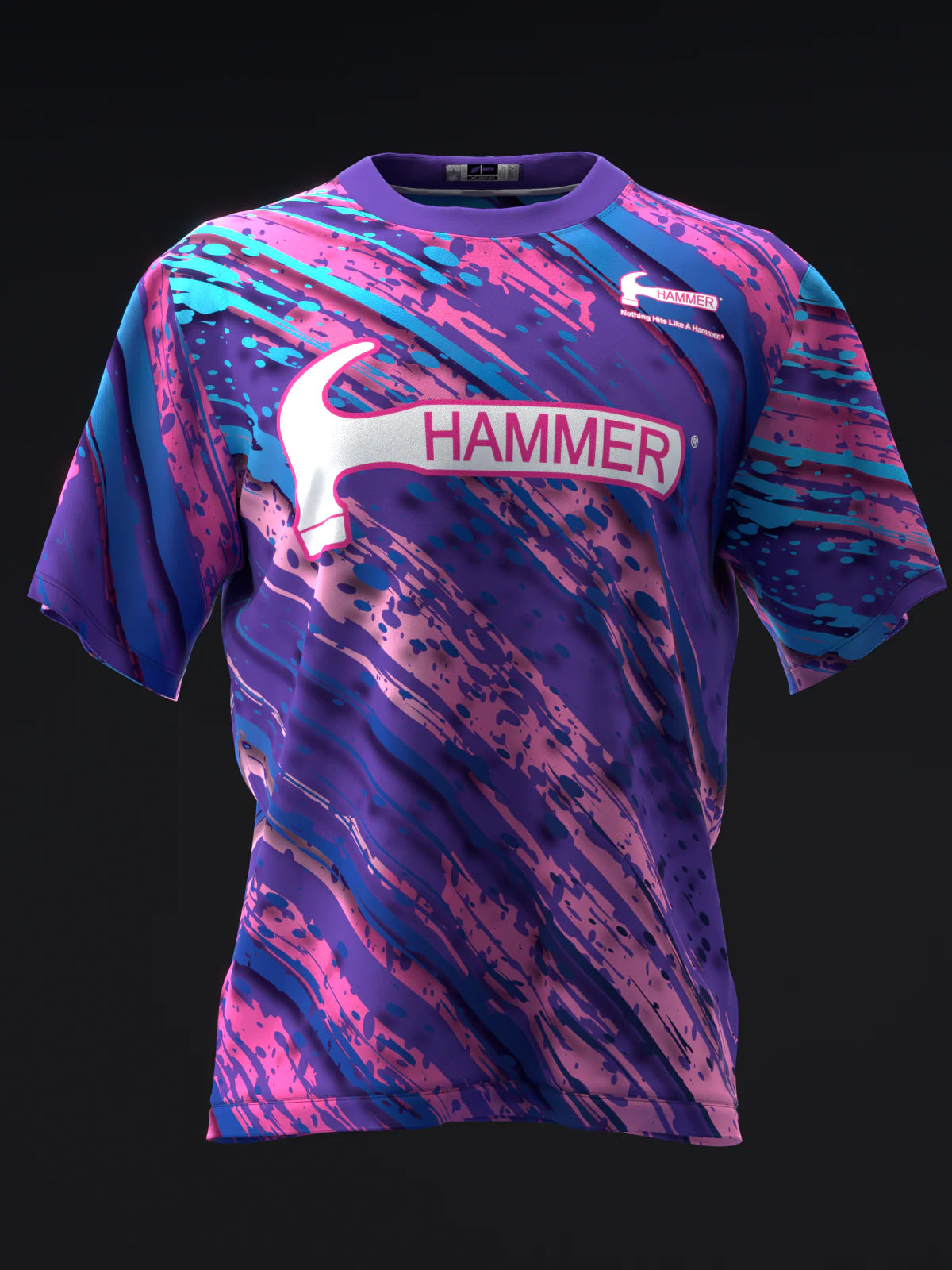 Custom Name - Hammer Effect Bowling Jersey - All Size