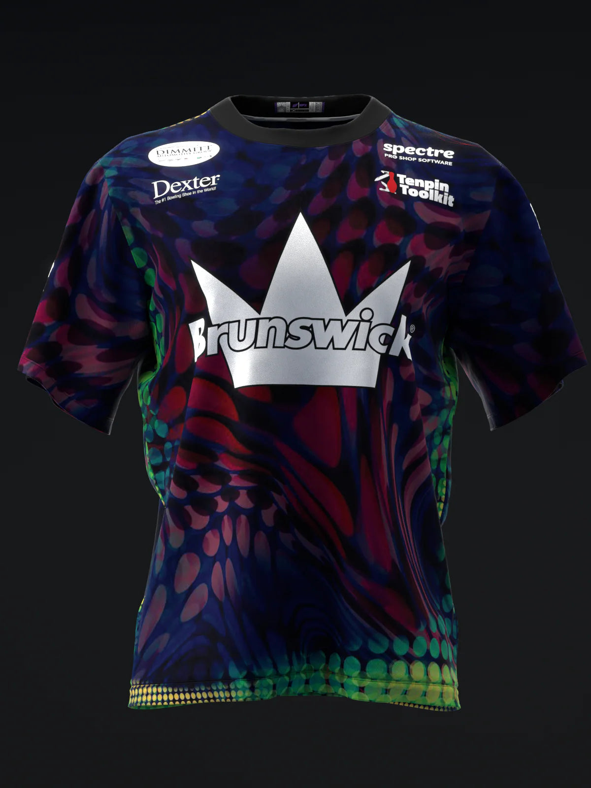 Custom Name - Ashly Galante Oil Spill Bowling Jersey - All Size