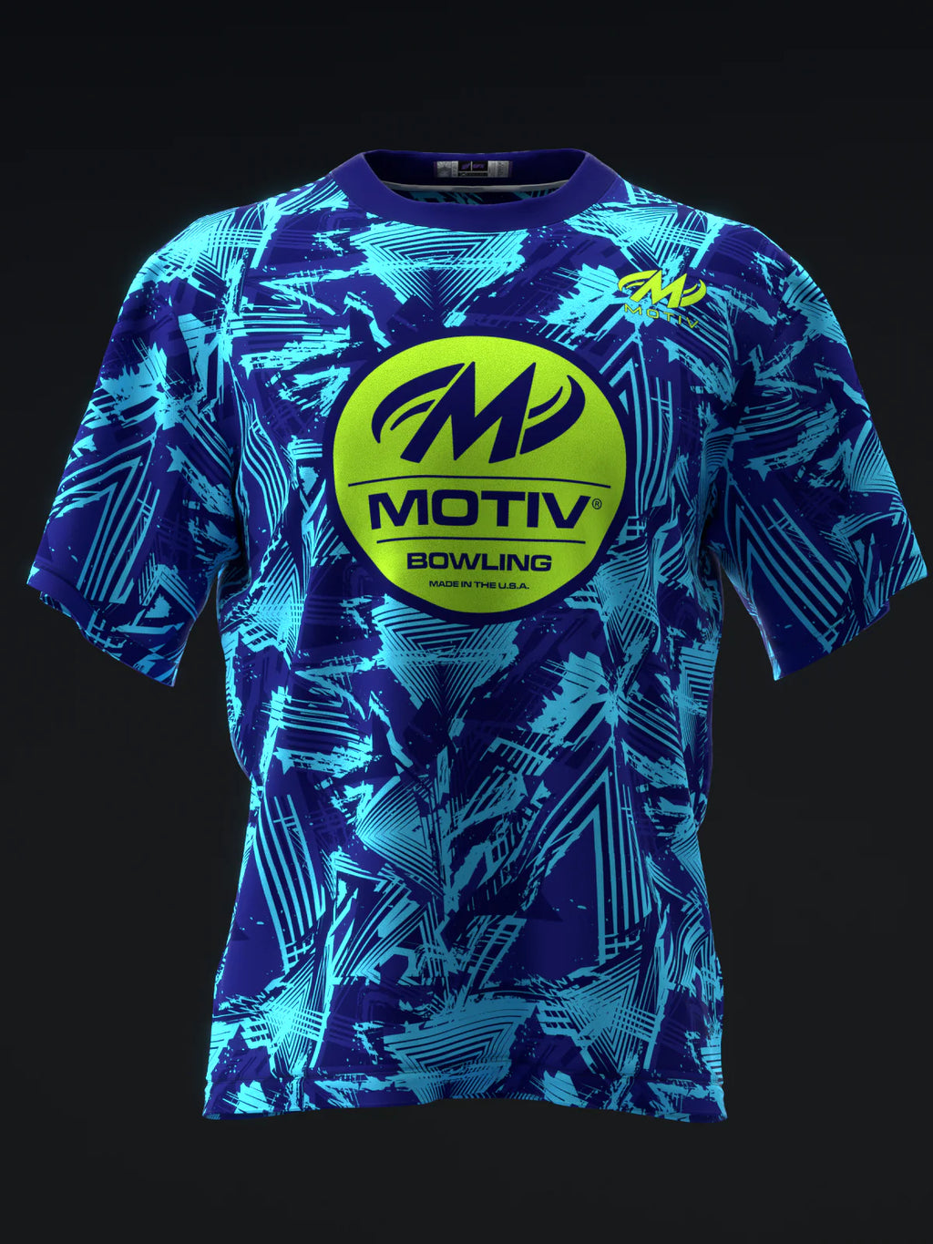 Custom Name - Motiv Evoke Hysteria Neon Bowling Jersey - All Size