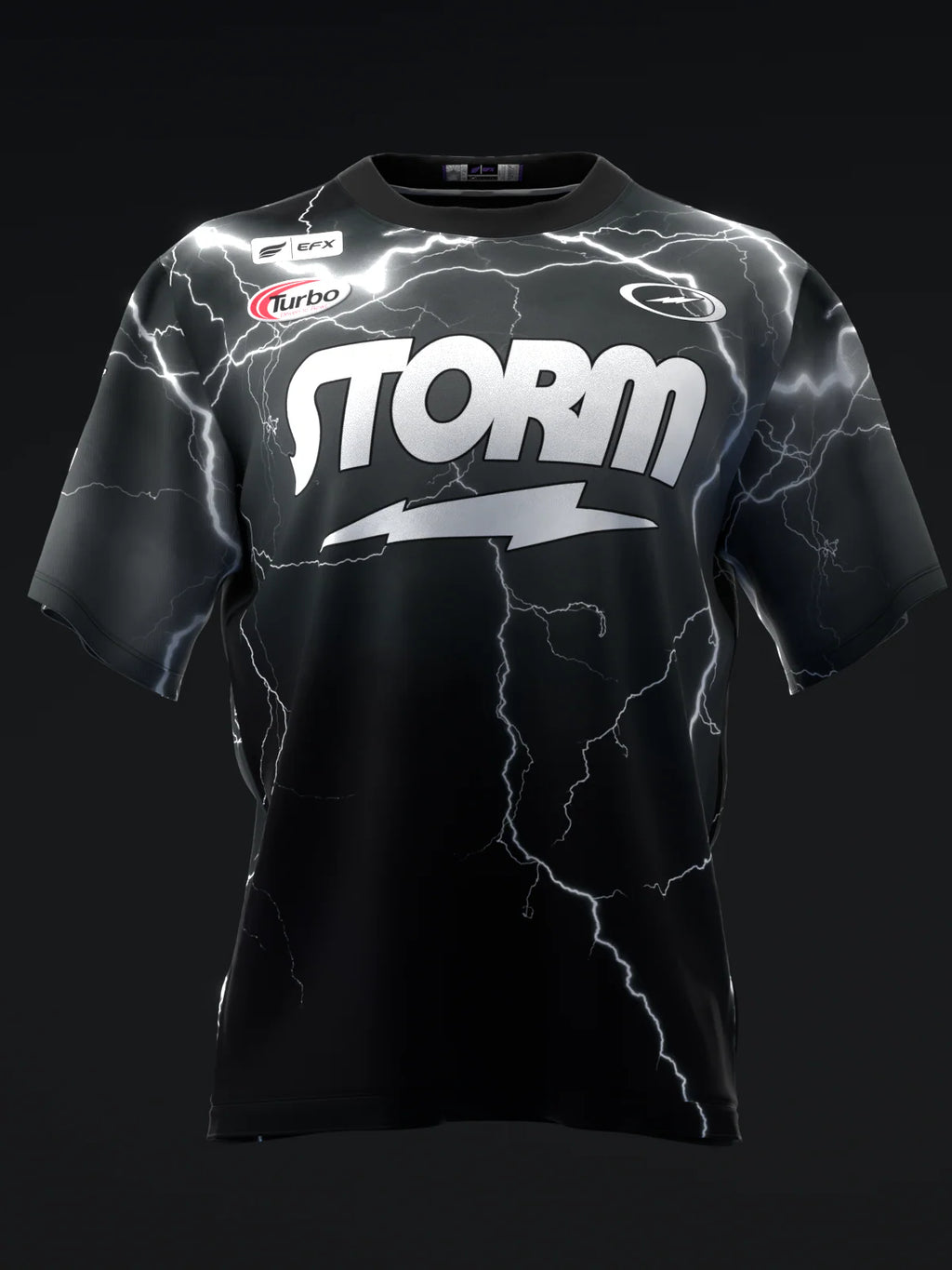 Custom Name - Nick Brown Lightning Black Bowling Jersey - All Size