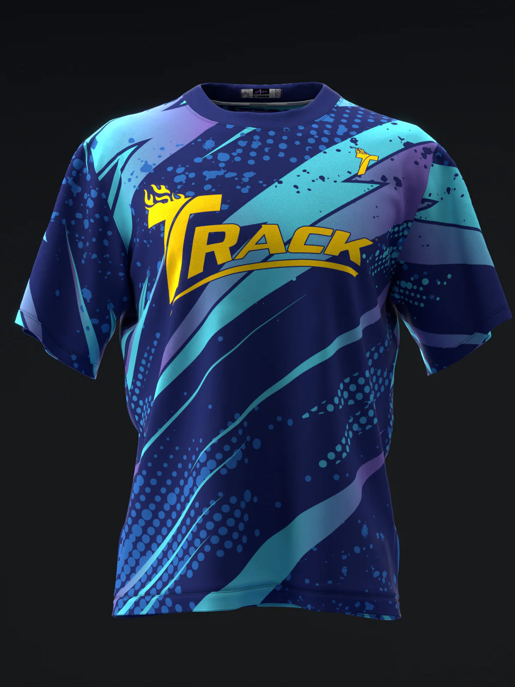 Custom Name - Track Criterion Bowling Jersey - All Size