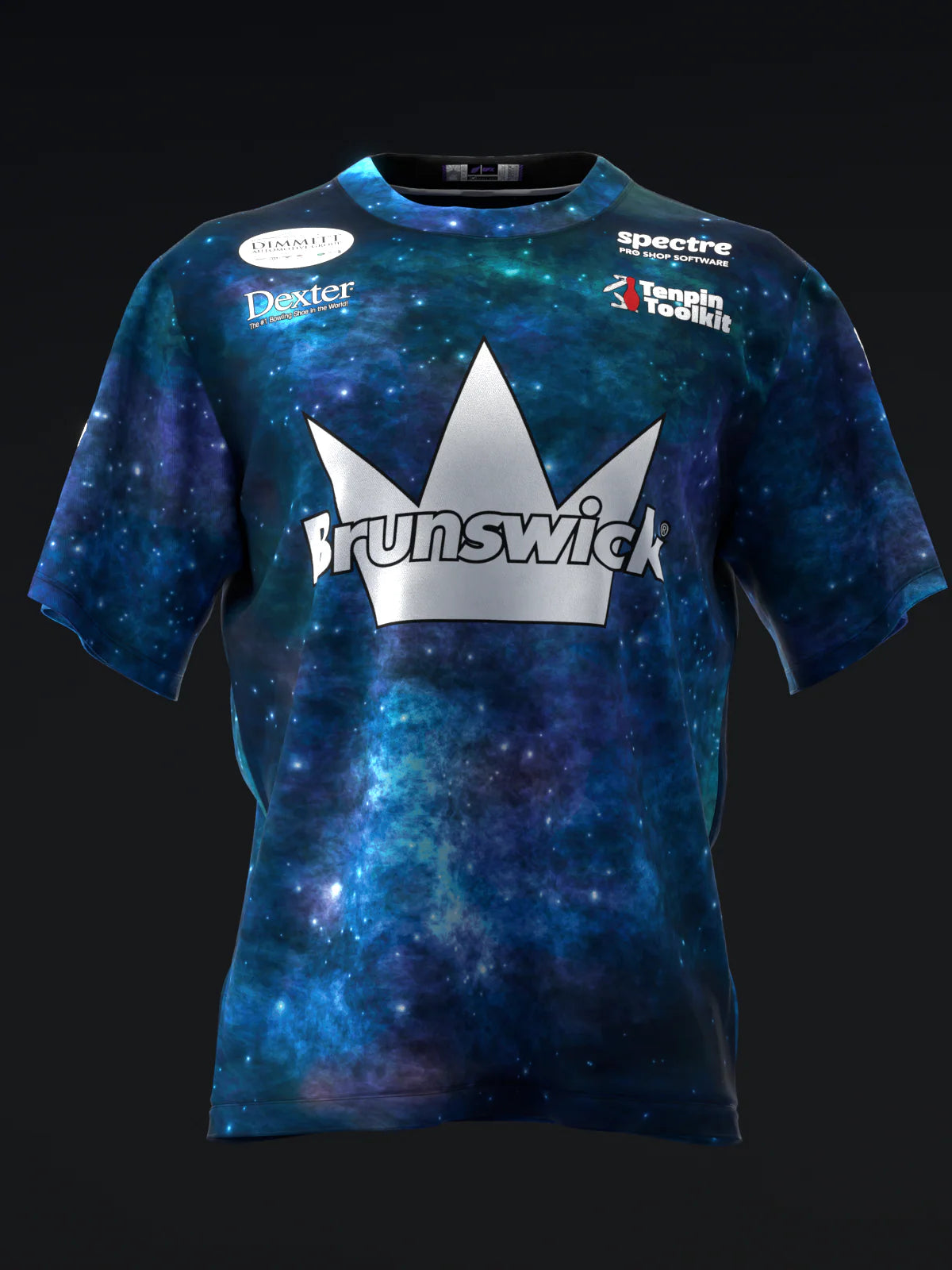 Custom Name - Ashly Galante Galaxy Bowling Jersey - All Size