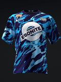 Custom Name - Matt Sanders Elbram Purple Blue Bowling Jersey - All Size