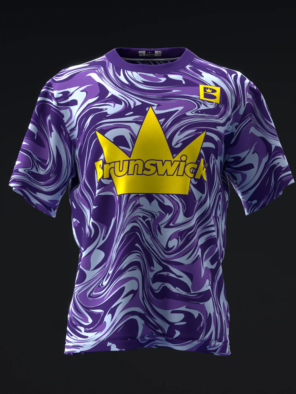 Custom Name - Brunswick Ethos Hybrid Bowling Jersey - All Size