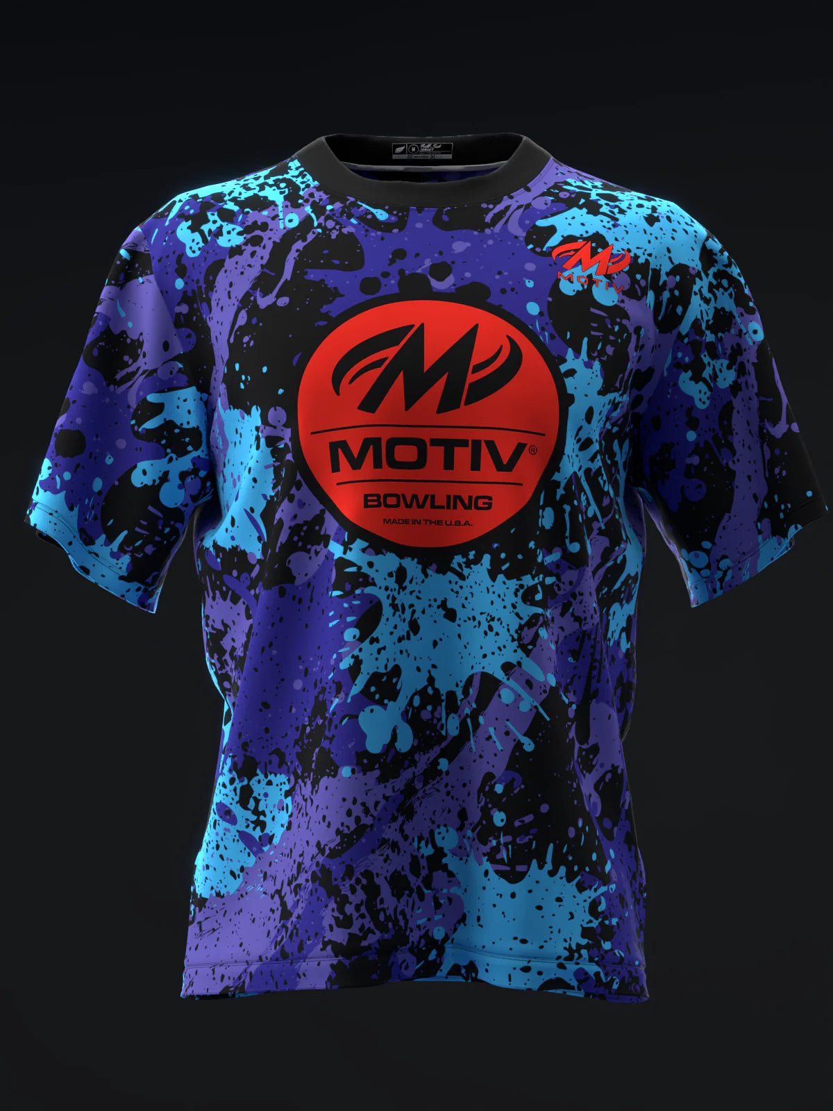Custom Name - Motiv Venom Hysteria Bowling Jersey - All Size