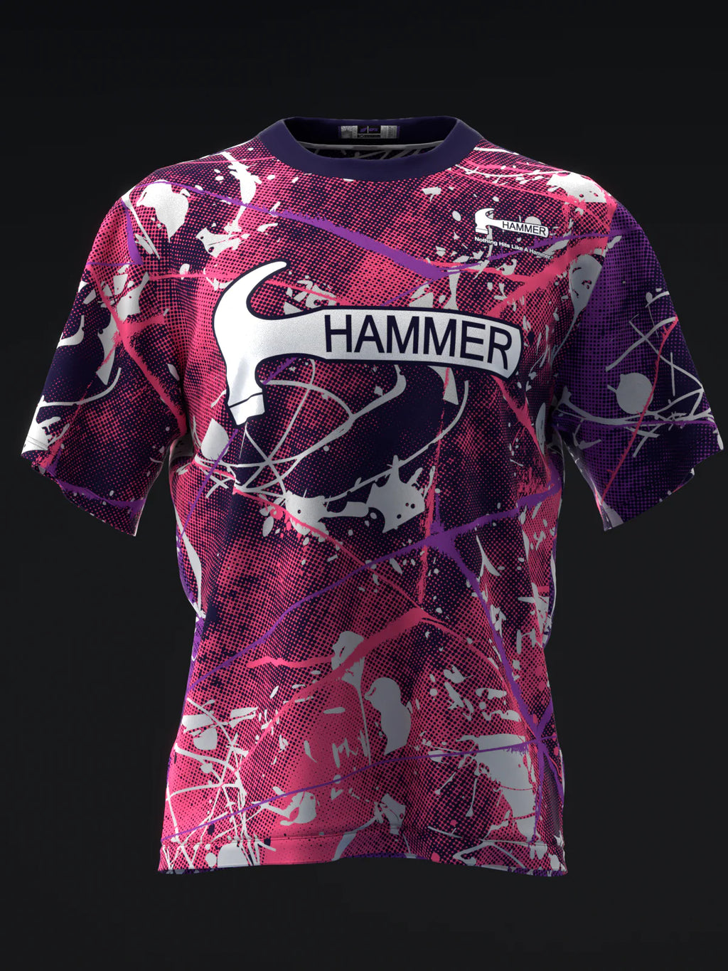 Custom Name - Hammer Zero Mercy Solid Bowling Jersey - All Size
