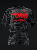 Custom Name - Storm Tropical Surge Midnight Pearl Bowling Jersey - All Size