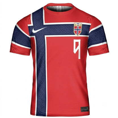 Custom Name - Braut Haaland Norway 2026 WC Home Jersey 3D Soccer - All Size