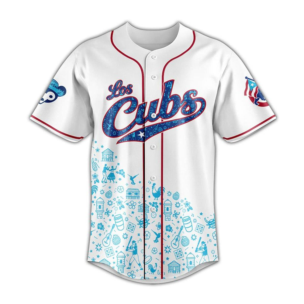 Custom Name - Cubs Hispanic Heritage Night 2026 Baseball Jersey - All Size