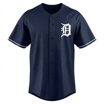 Custom Name - Tigers x Jewish Heritage Night Baseball Jersey - All Size