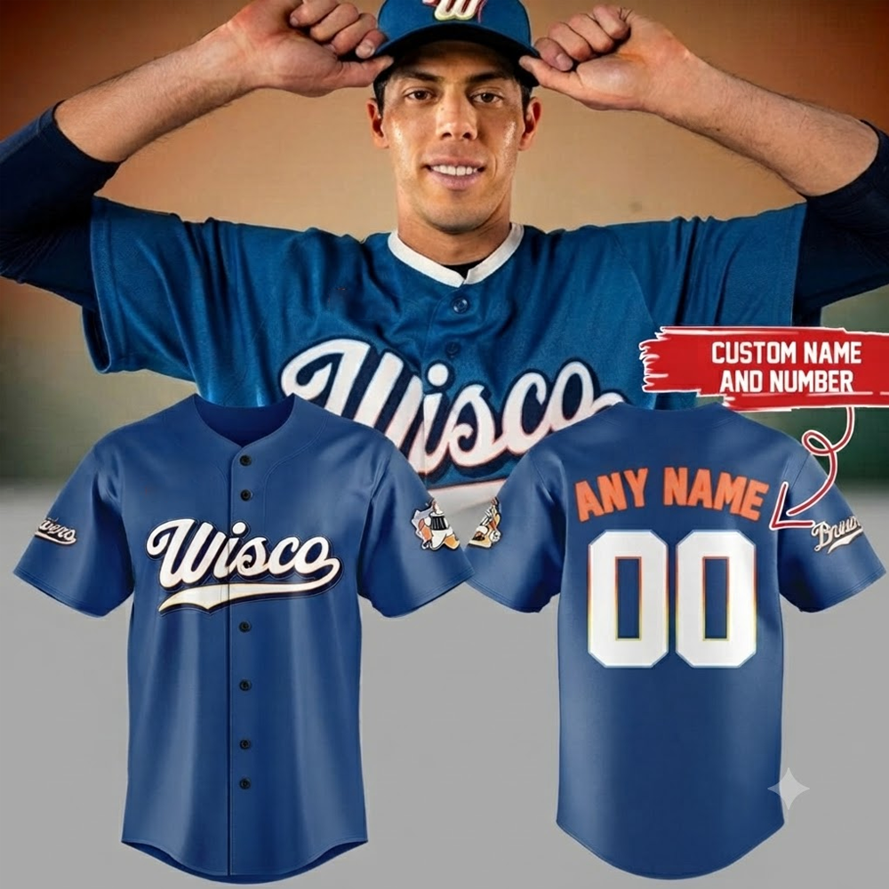 Custom Name - Brewers 2026 City Connect Personalized Baseball Jersey - All Size