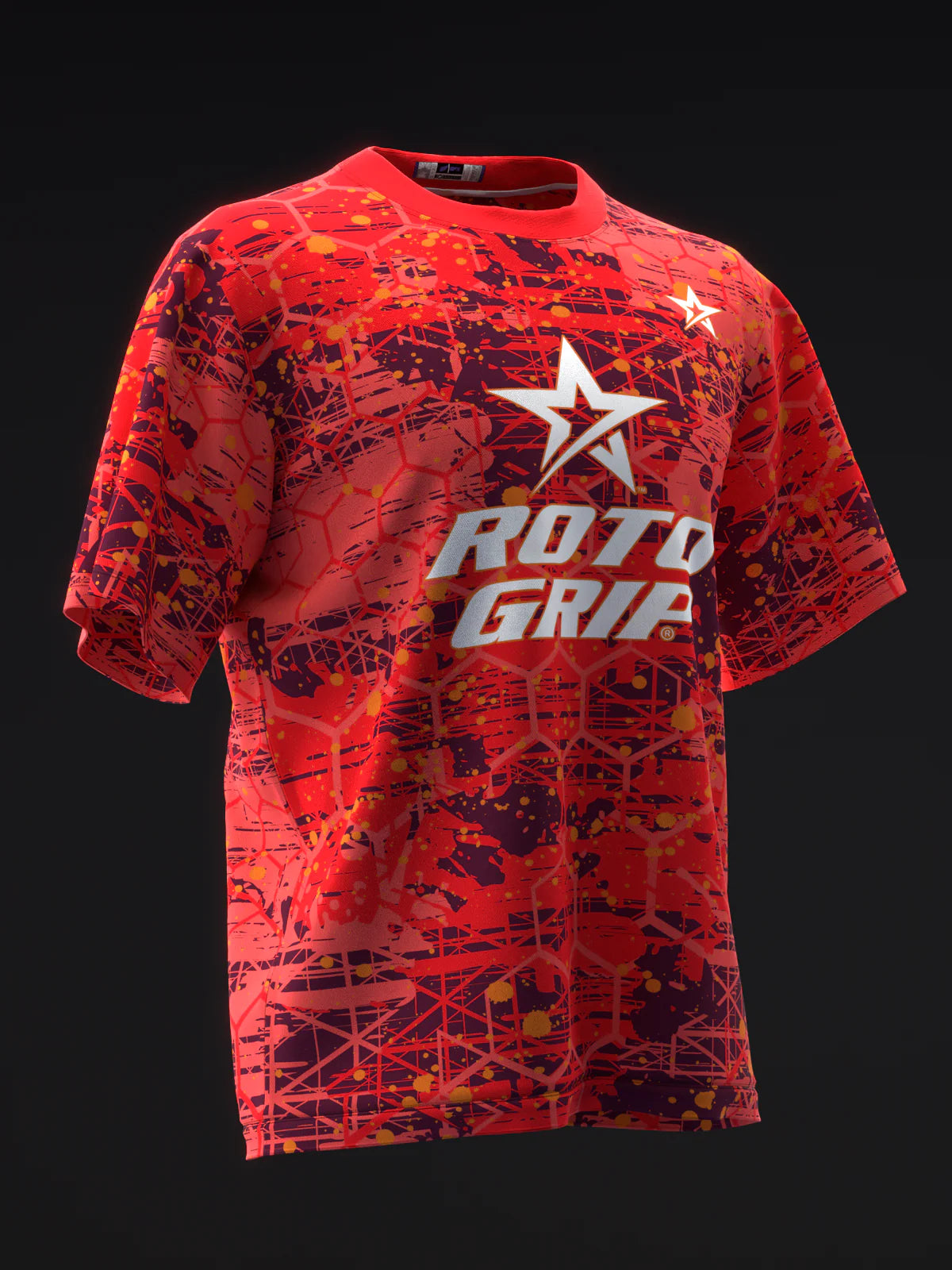 Custom Name - Roto Grip Rockstar Amped Bowling Jersey - All Size