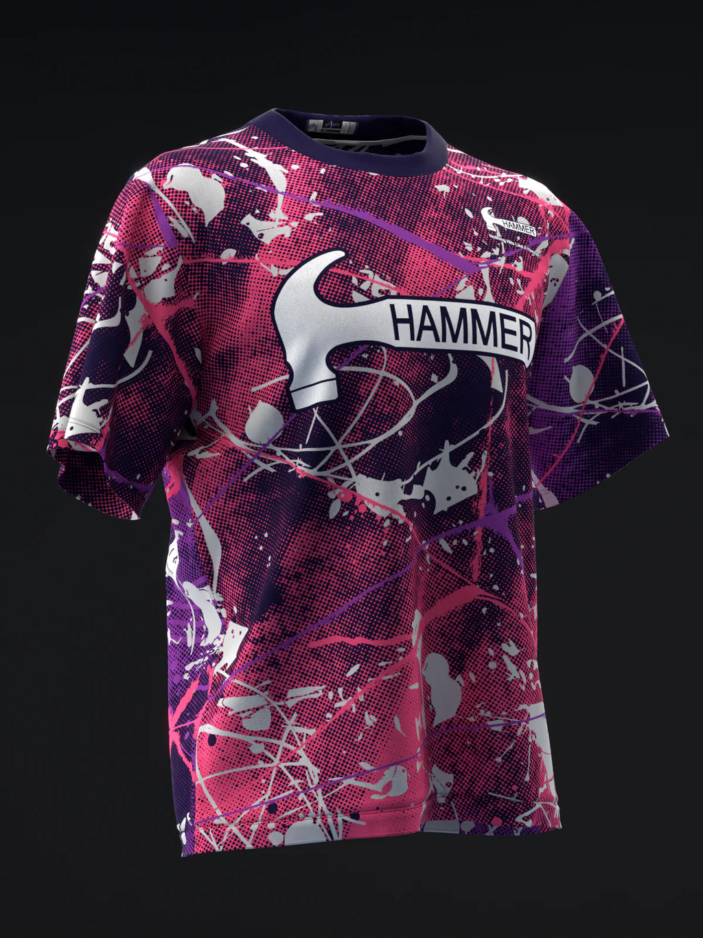 Custom Name - Hammer Zero Mercy Solid Bowling Jersey - All Size