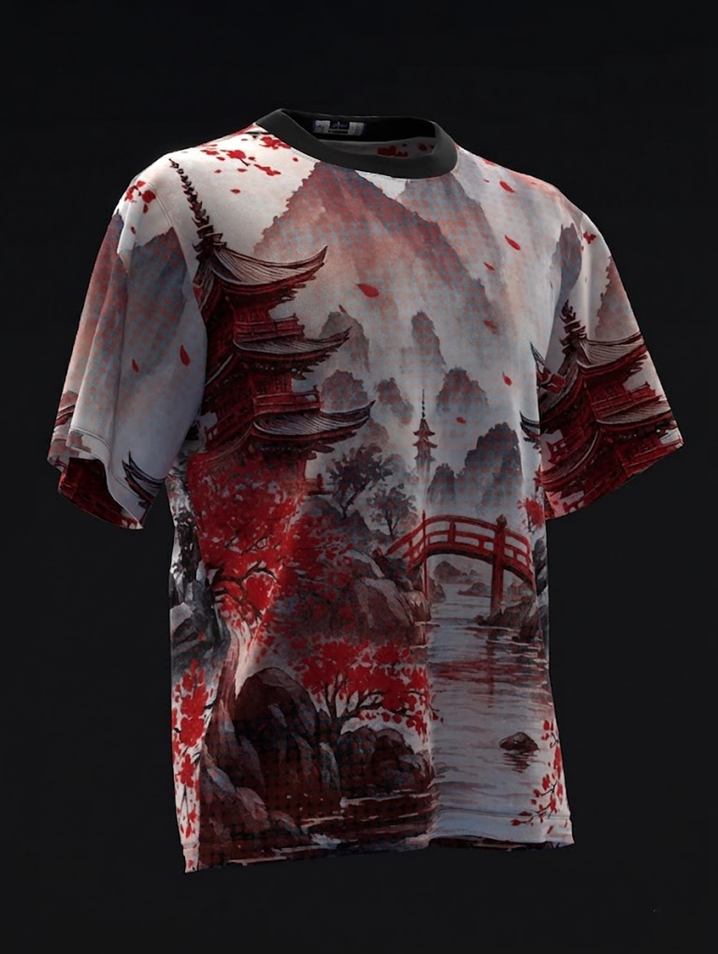 Custom Name - Sacred Echoes - Red Bowling Jersey - All Size