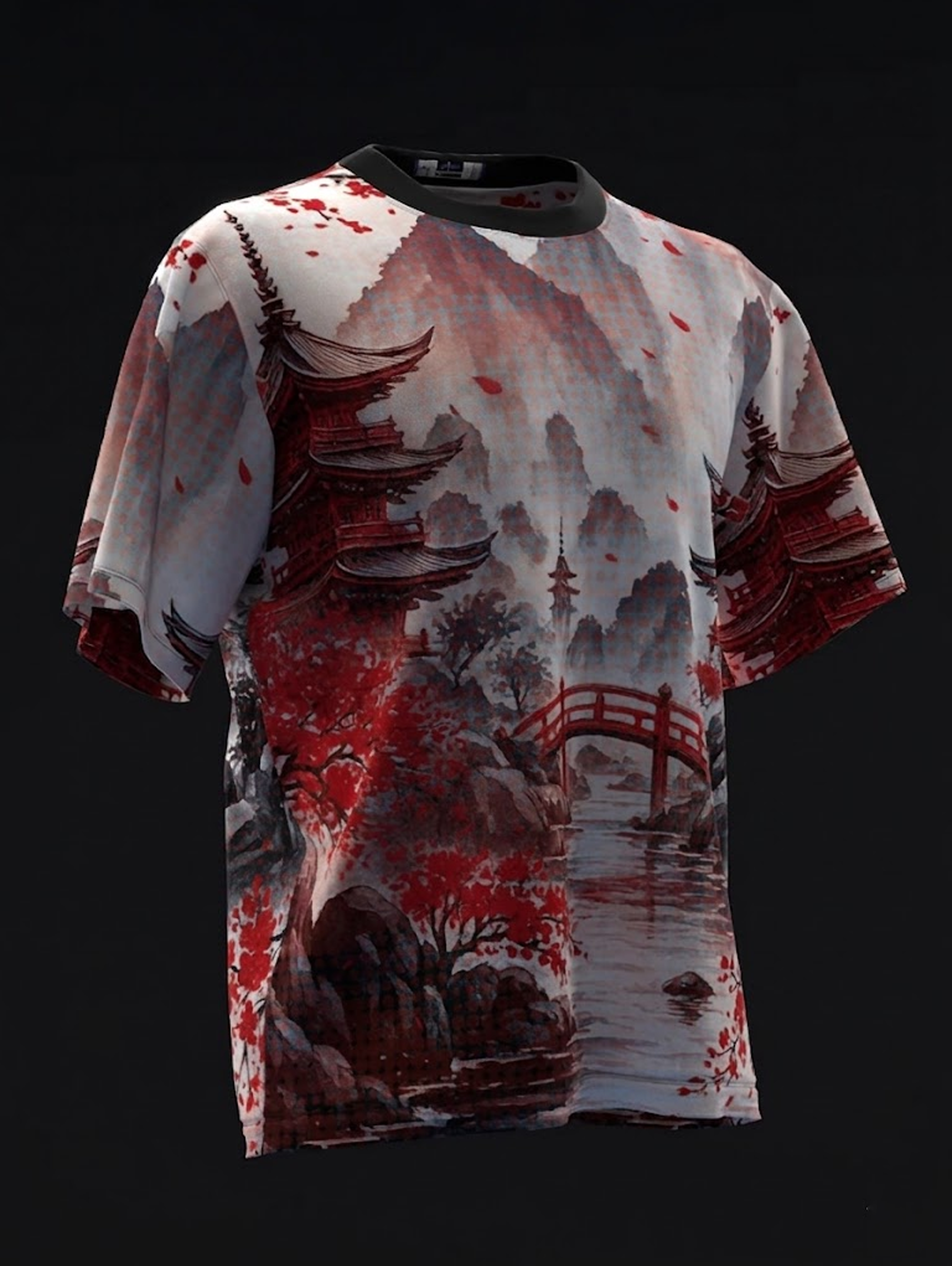 Custom Name - Sacred Echoes - Red Bowling Jersey - All Size