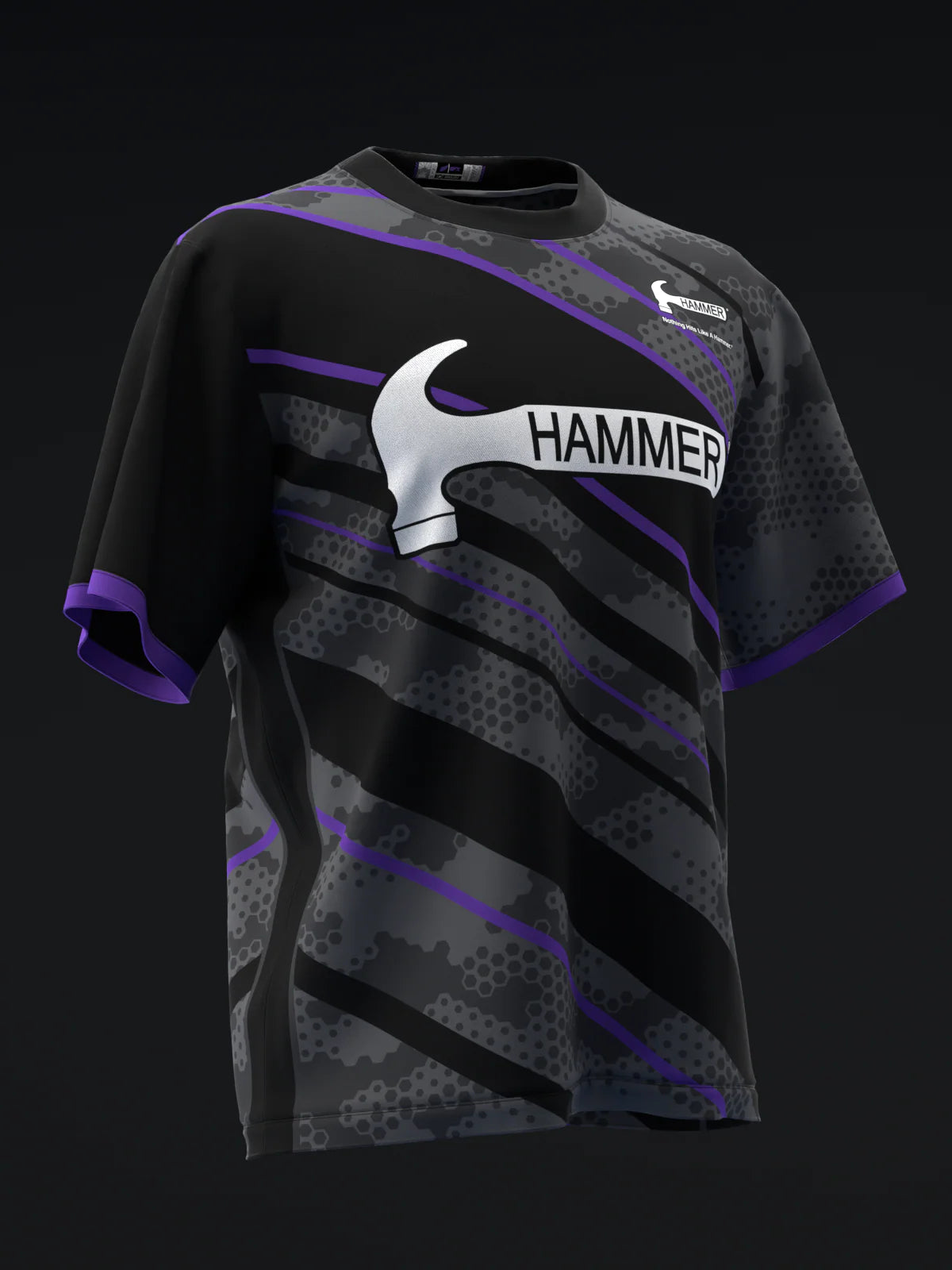 Custom Name - Hammer Envy Tour Solid Bowling Jersey - All Size