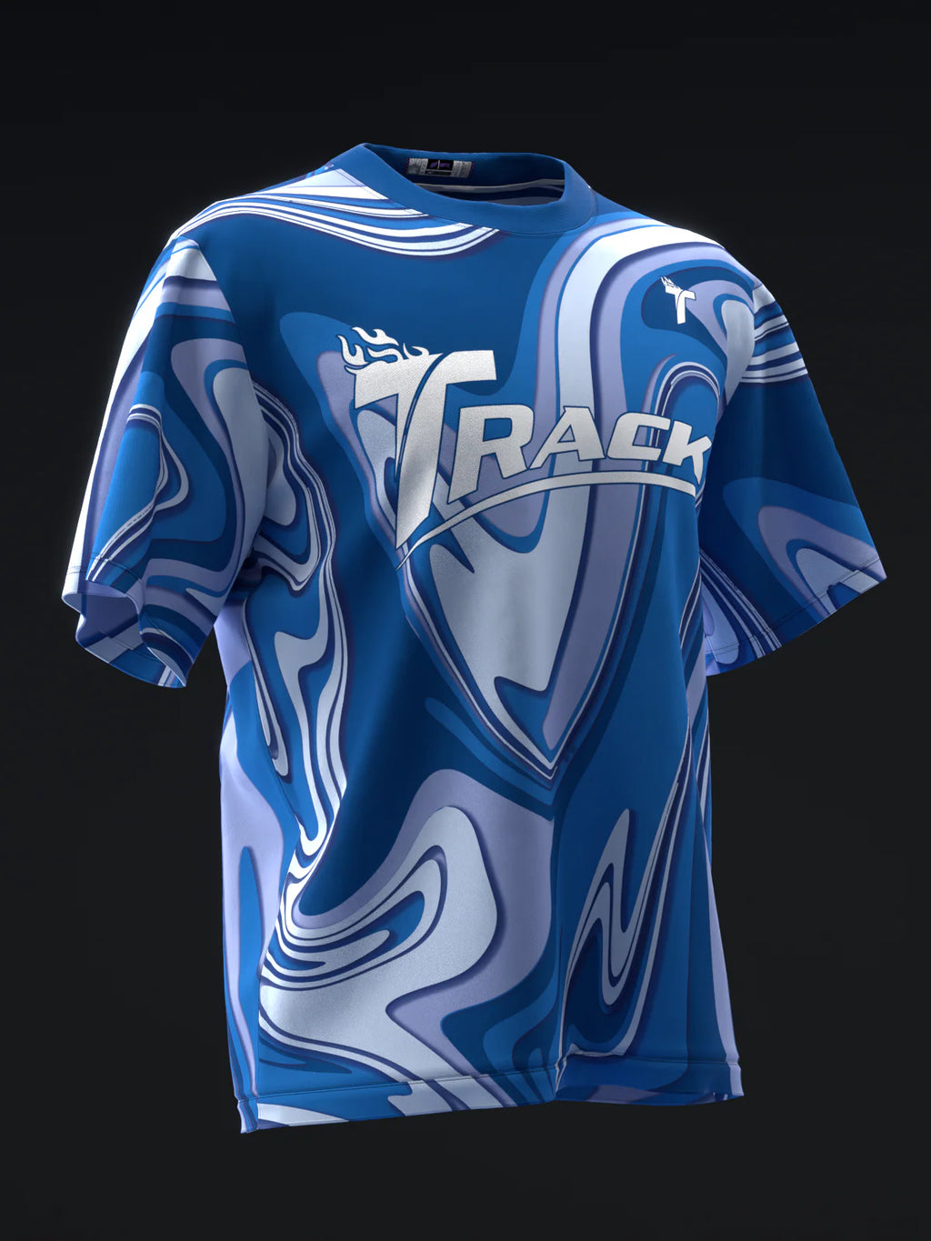 Custom Name - Track Cypher Pearl Bowling Jersey - All Size